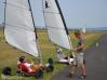 Sur le tarmac de Coltines, les avions font de la place aux voiles de l’« Auvergne plein air »