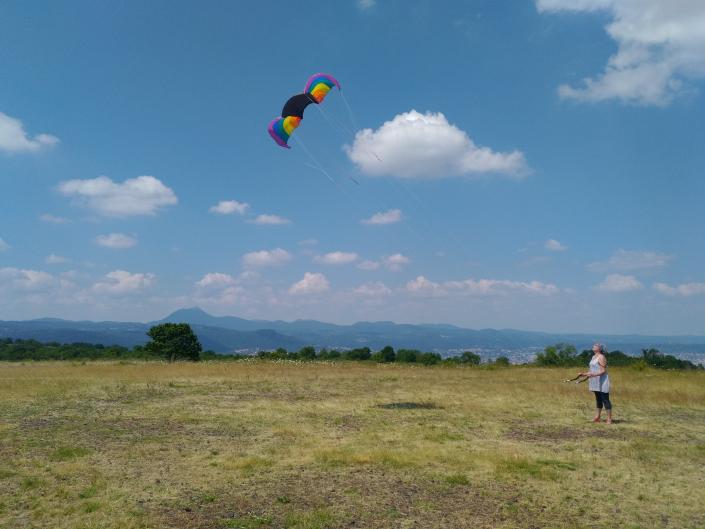 pilotage de cerf volant pilotable